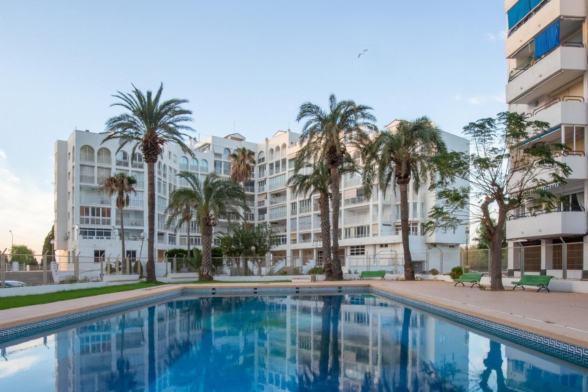 Apartamento En Complejo Residencial Con Piscina Y Garaje A 100M Del Mar Las Canteras  Exterior foto